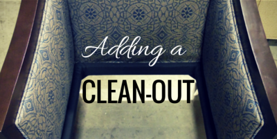 How to add a “clean-out” to any seating design