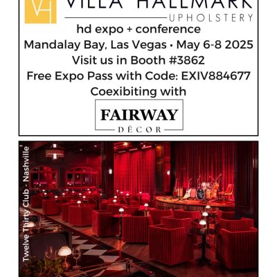 Villa Hallmark is Going Back to the HD Expo 2025 with New Co-exhibitor Fairway Decor