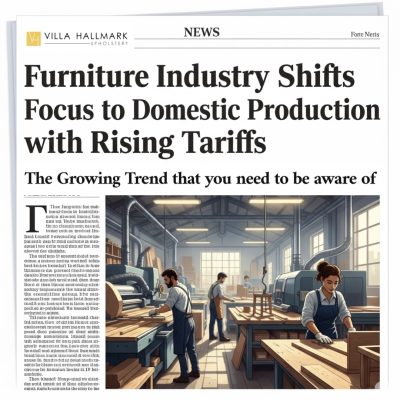 Furniture Industry Shifts Focus to Domestic Production with Rising Tariffs